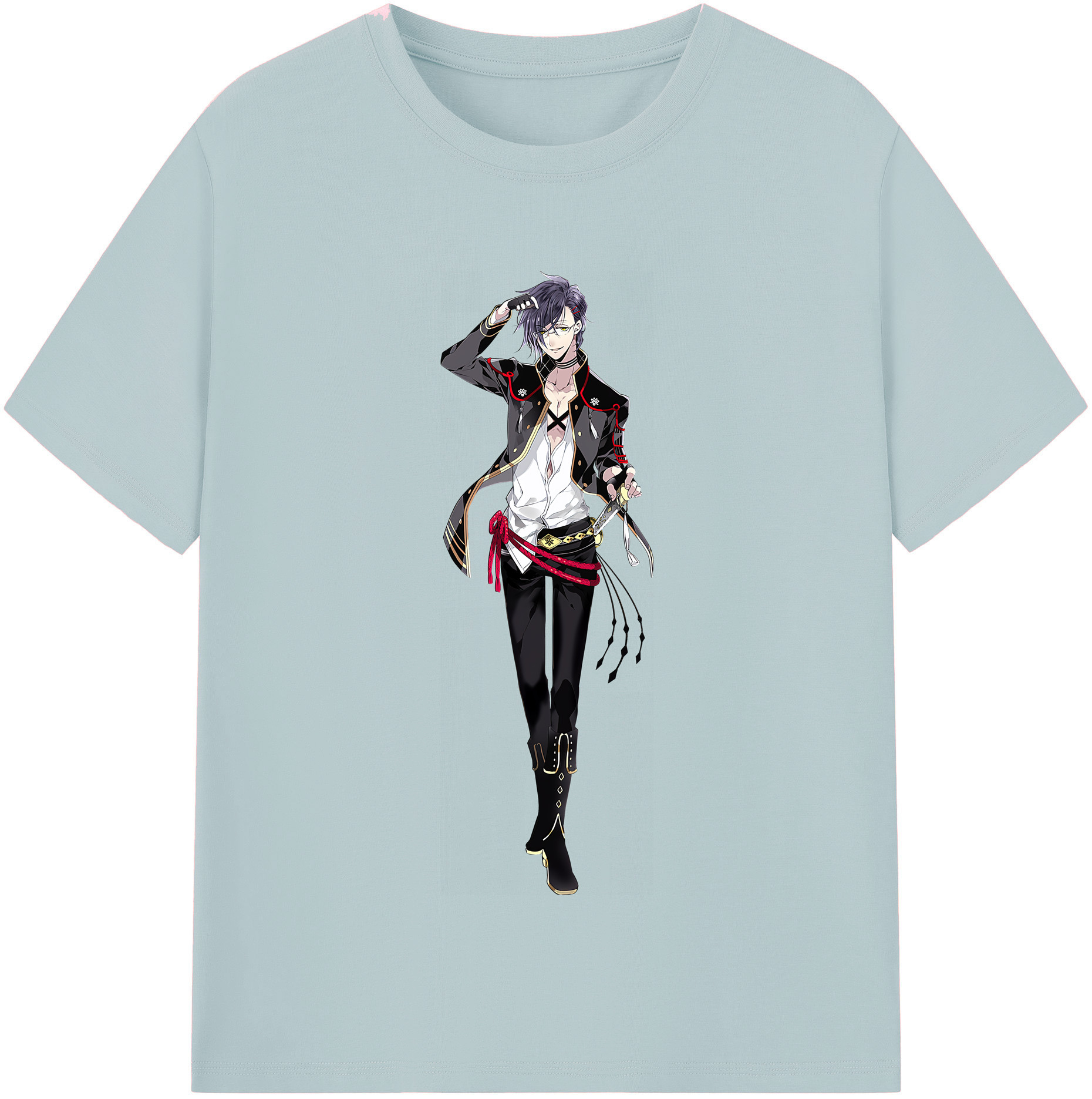 （画像用） 刀剣乱舞 Touken Ranbu 綿100％半袖Tシャツ（フロントプリント）